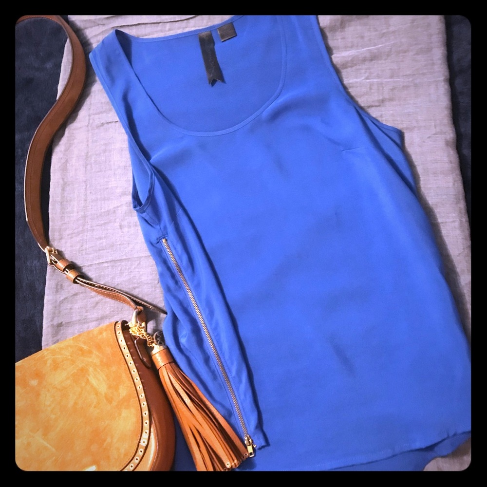Side Zipper Tank - Petticoat Alley